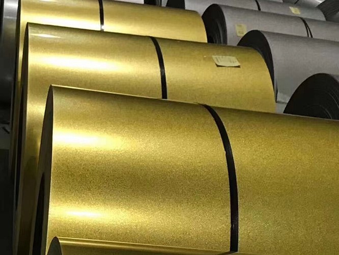 镀铝锌卷（金色）